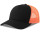 BLACK-ORANGE FLUO