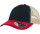 NAVY-BURGUNDY-BEIGE