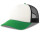 WHITE-BLACK-GREEN